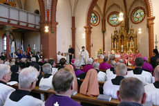 Pontifikalrequiem und Beisetzung von Weihbischof em. Johannes Kapp (Foto: Karl-Franz Thiede)